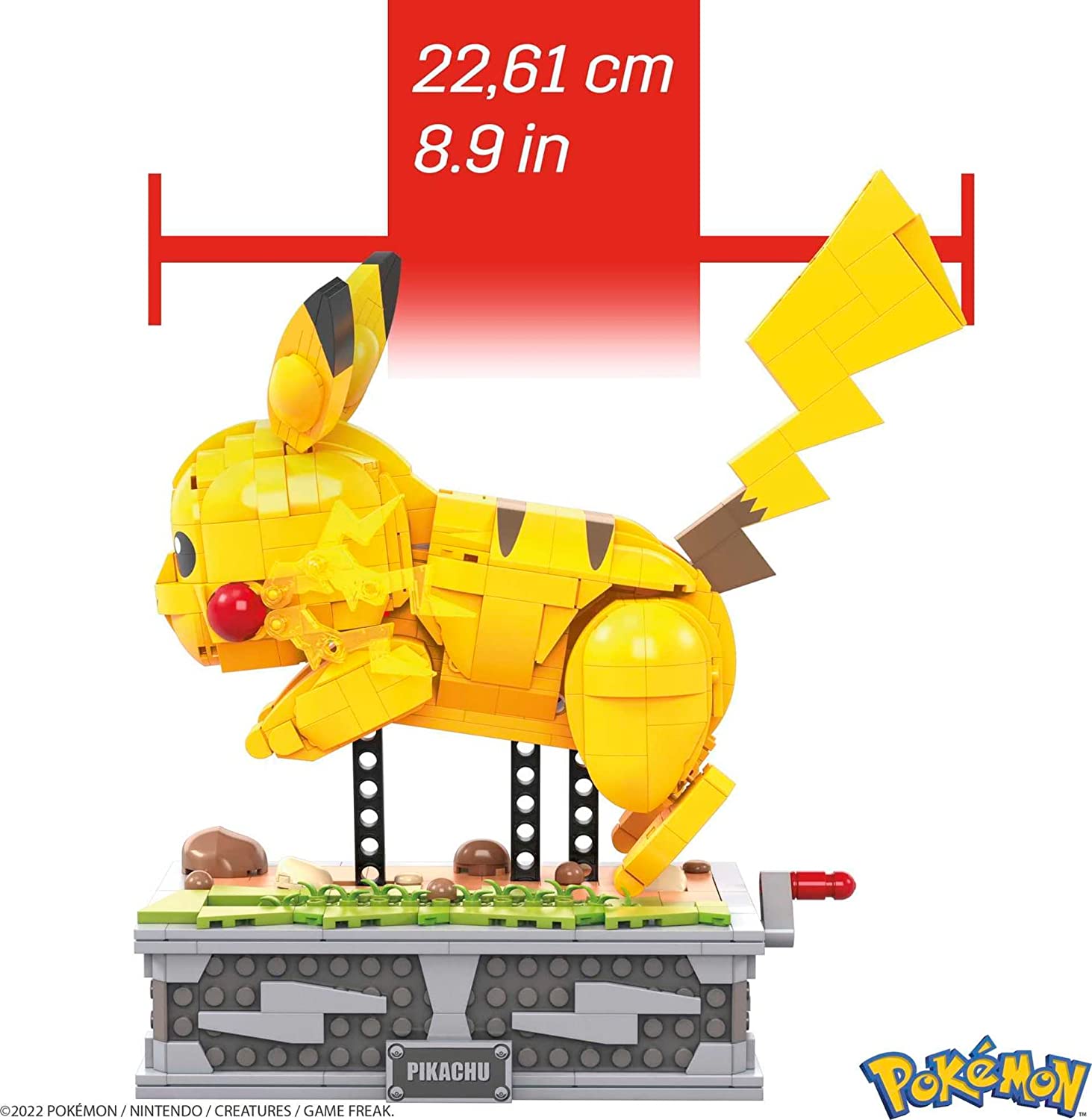 Mega Construx Pokémon Pikachu EN Movimiento