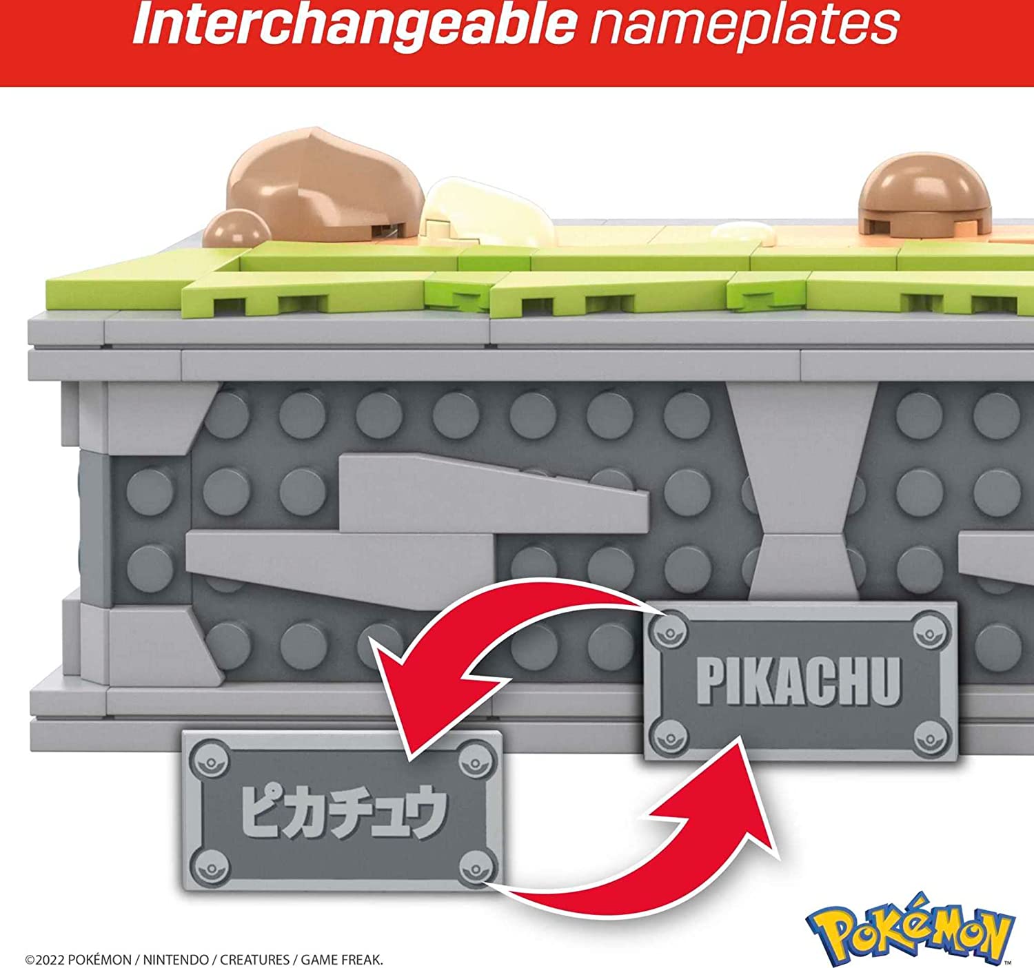 Mega Construx Pokémon Pikachu EN Movimiento