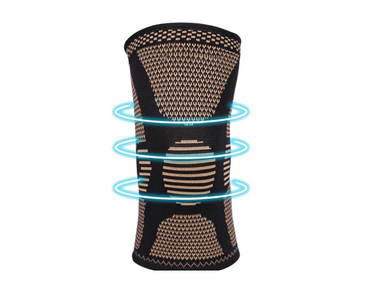 1 Rodillera Copper Plus Infusion Cobre Compresion Artritis