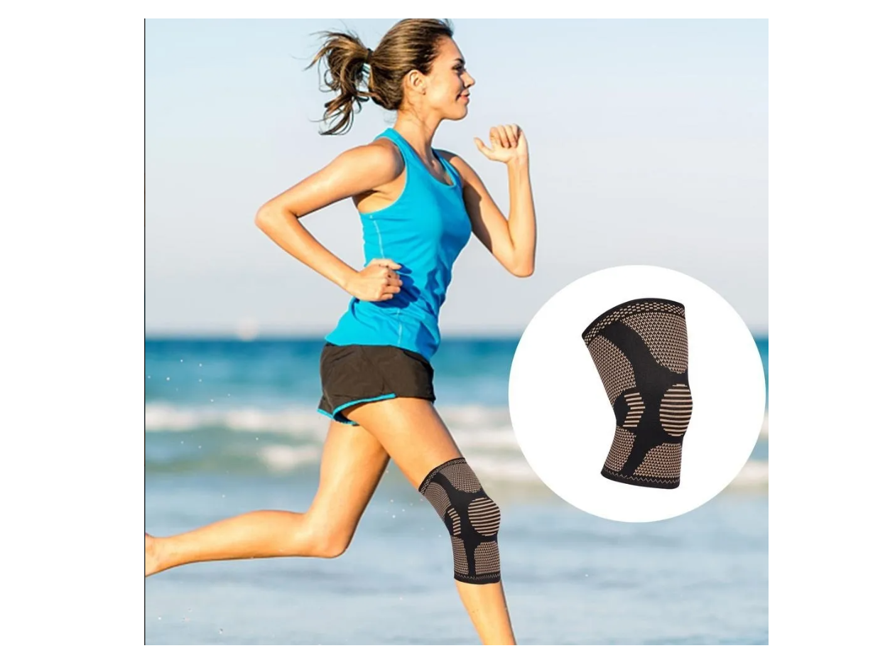 1 Rodillera Copper Plus Infusion Cobre Compresion Artritis