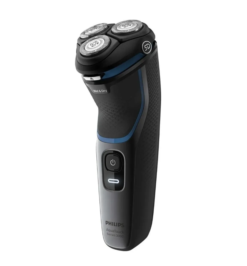 Rasuradora Philips Aquatouch 3000 S3122 Negra Brillante 100v/240v