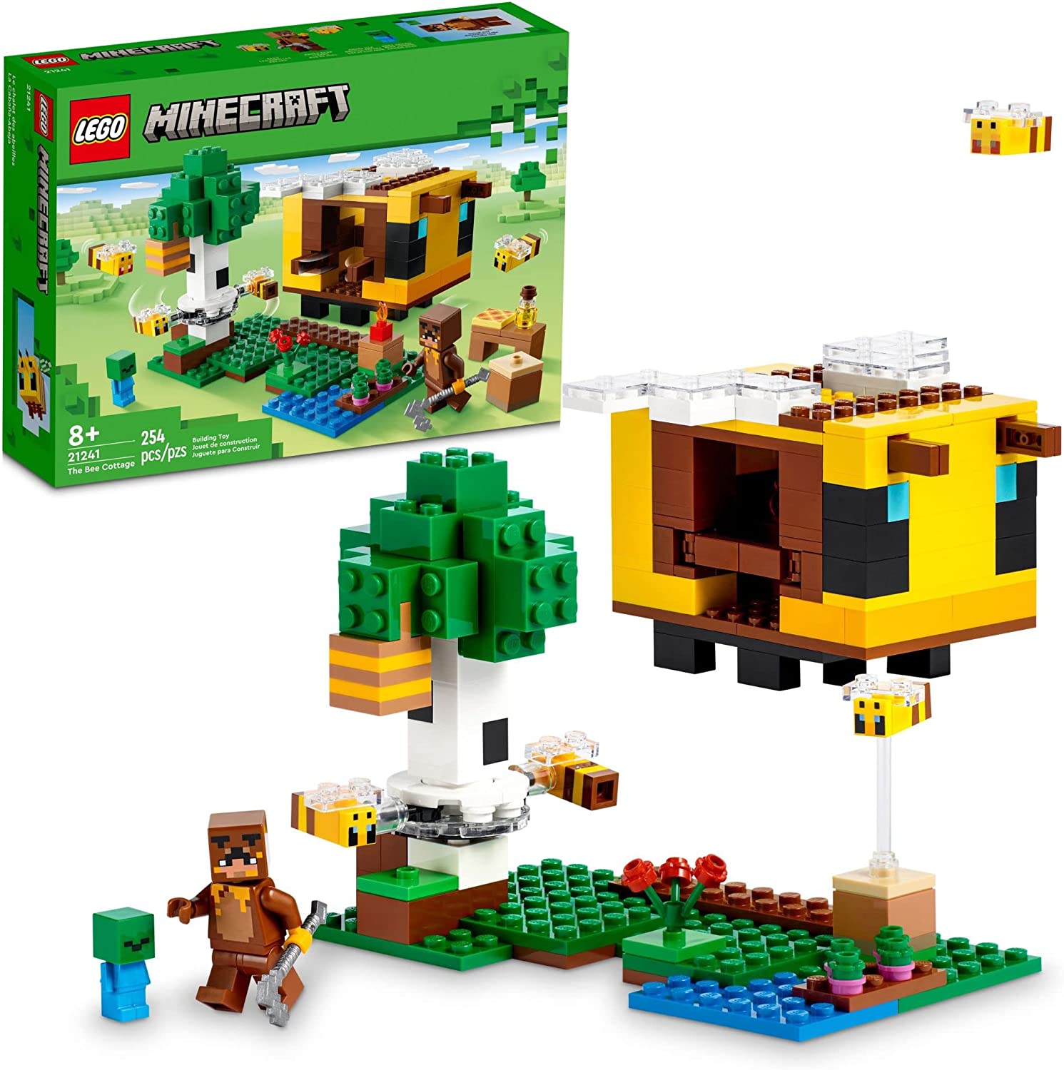Lego Minecraft 21241 La Cabaña-abeja