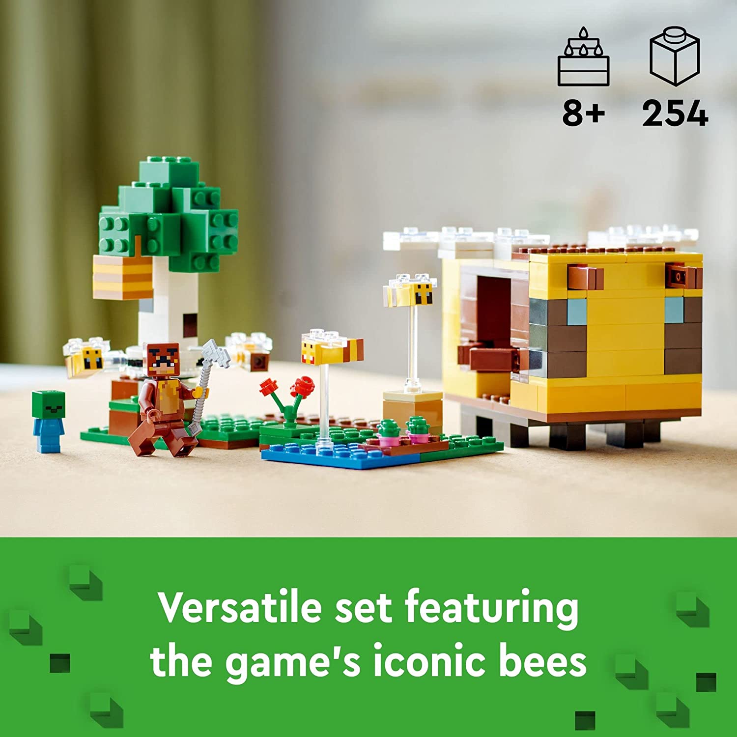 Lego Minecraft 21241 La Cabaña-abeja