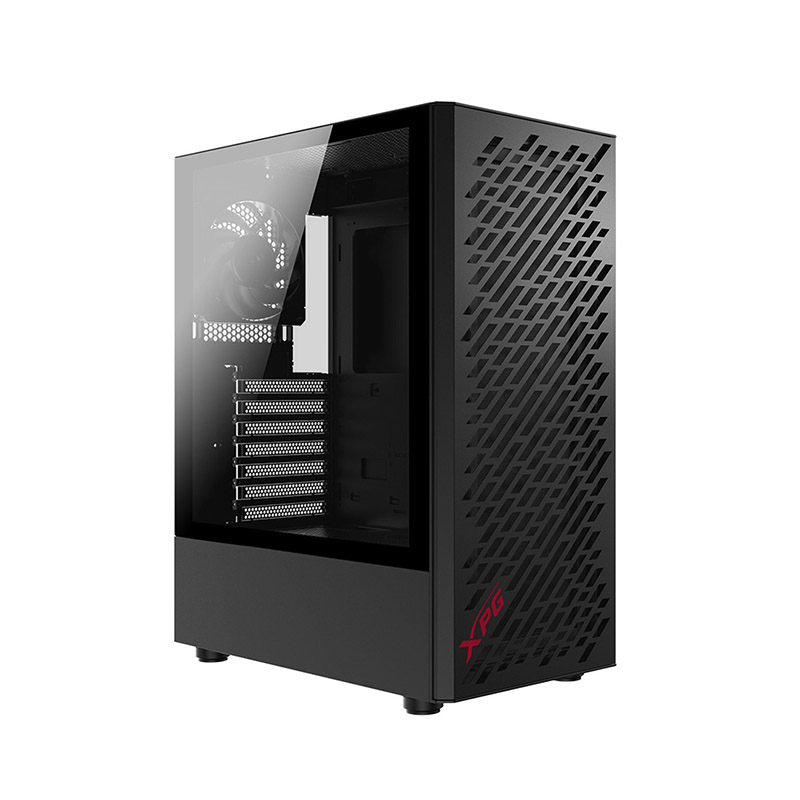Gabinete Adata XPG Valor AIR  ATX S/Fuente Cristal Valorairmt-BKCWW  Negro 