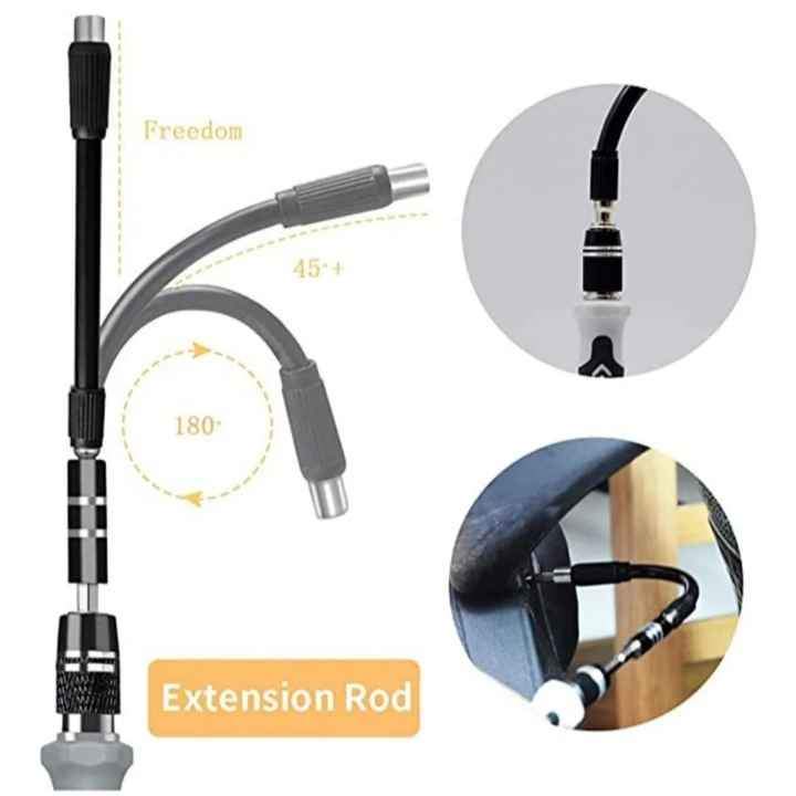 Juego de destornilladores de precisión 115 en 1 Herramientas Atornillador Bits Multipuntas Electrónica