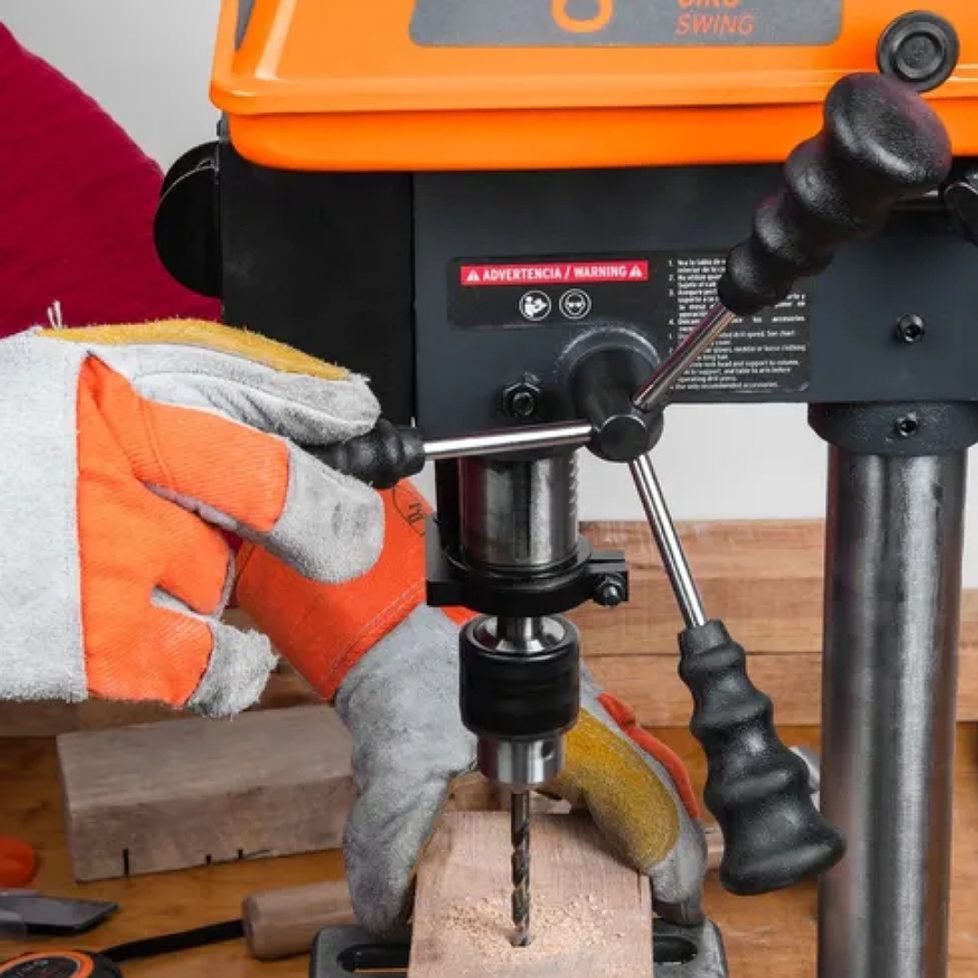 Taladro De Banco 5 Velocidades Mesa Inclinable 1/2 X 8