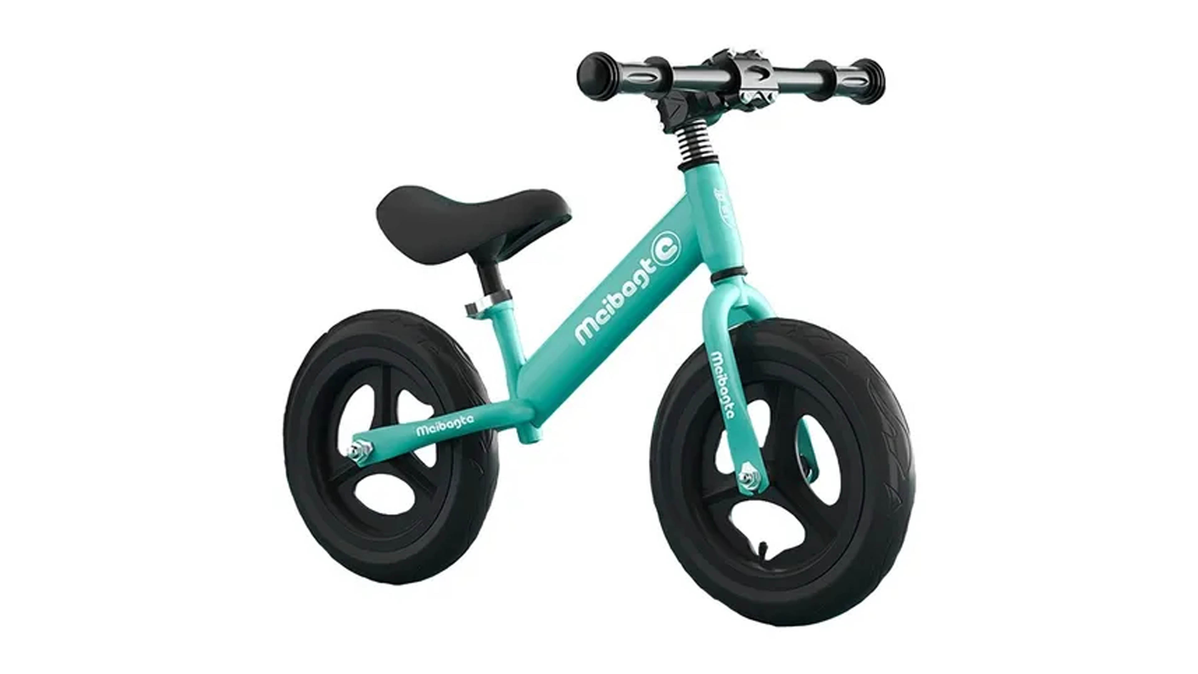 Bicicleta de Balance Sin Pedales Bicicleta de Equilibrio Entrenadora color Verde 12" Maibagta 