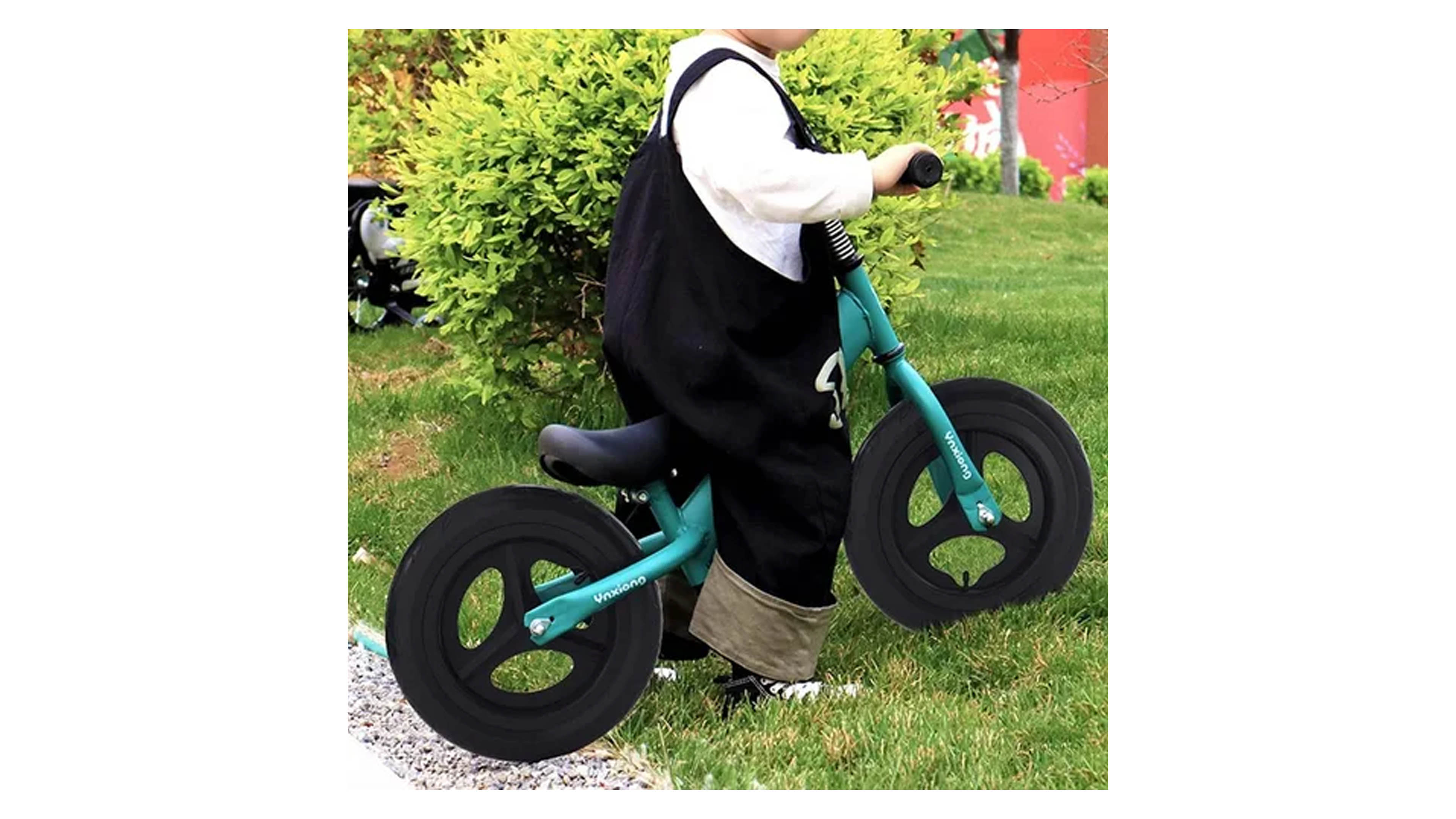 Bicicleta de Balance Sin Pedales Bicicleta de Equilibrio Entrenadora color Verde 12" Maibagta 