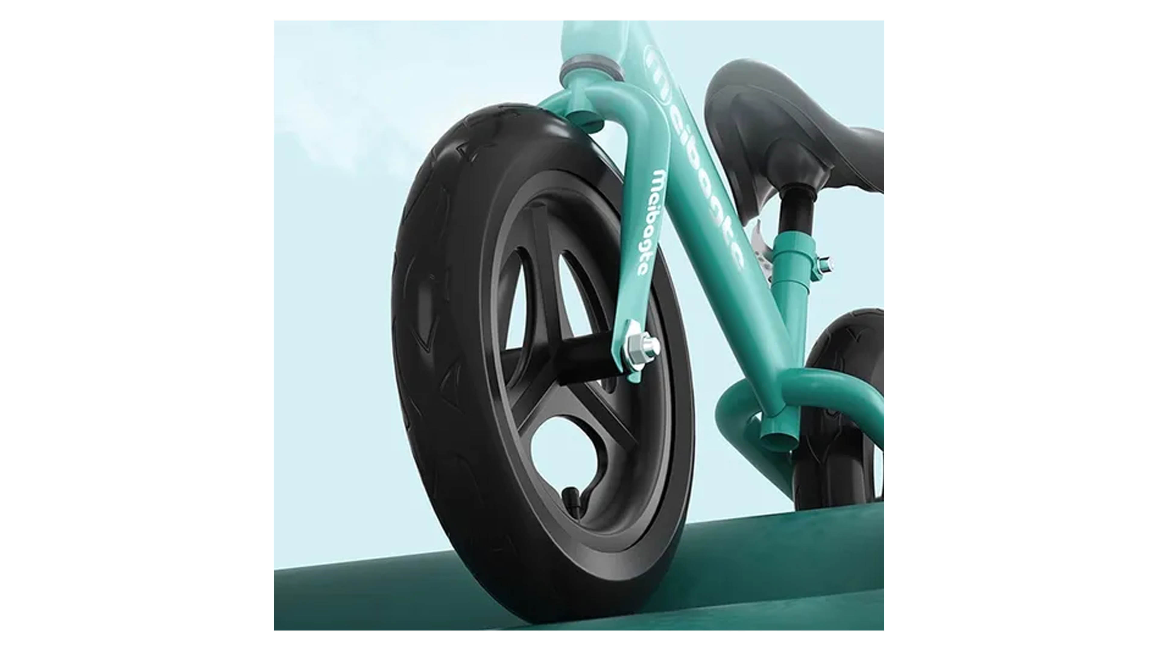 Bicicleta de Balance Sin Pedales Bicicleta de Equilibrio Entrenadora color Verde 12" Maibagta 