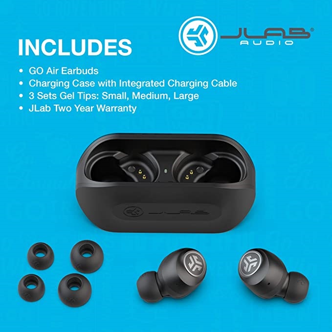 Audífonos JLAB Go Air Bluetooth Negros