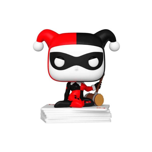 Harley Quinn con Cartas Exclusivo Funko Pop Heroes DC Comics