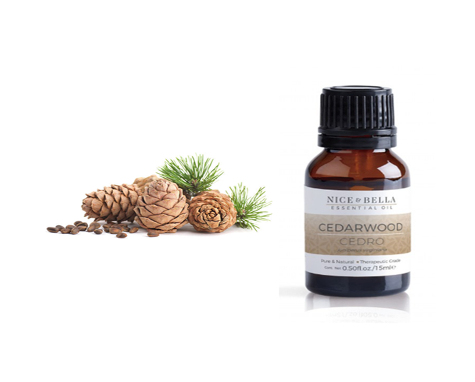 ACEITE ESENCIAL NICE & BELLA CEDRO, Liberador y Renovador.