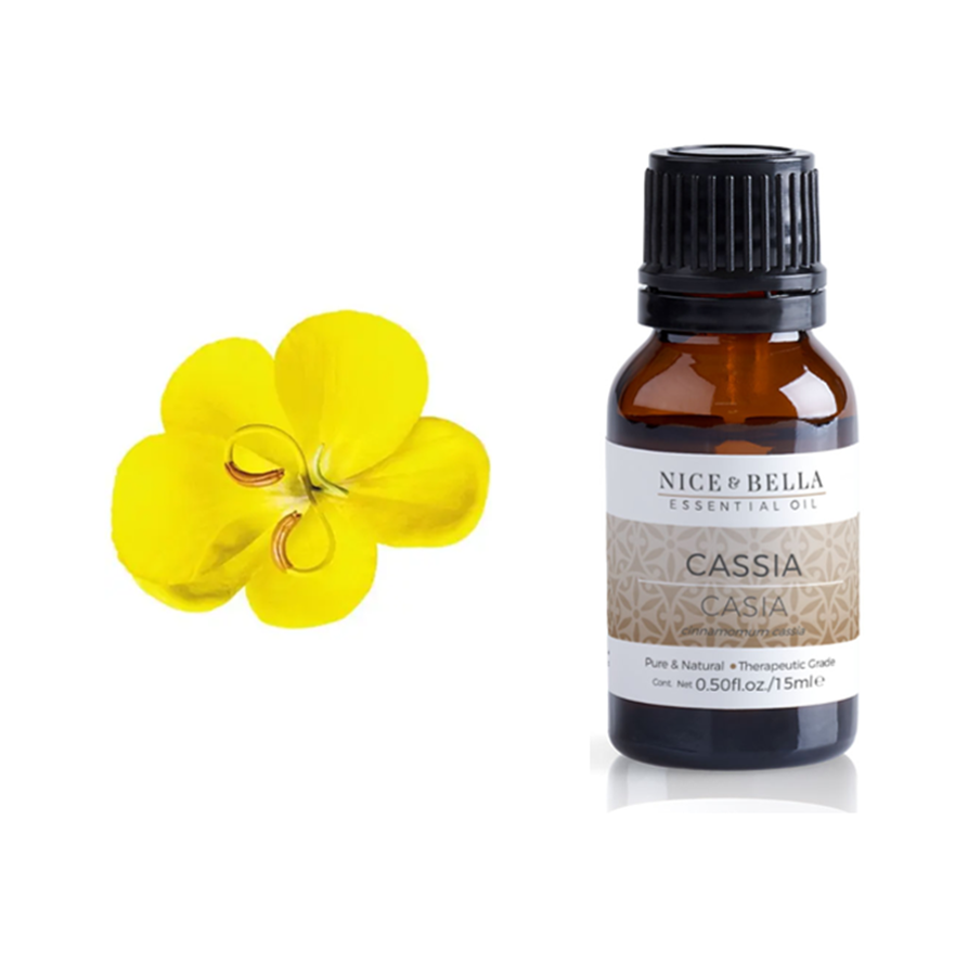 ACEITE ESENCIAL NICE & BELLA CASIA, Estimula, Reanima y Balancea