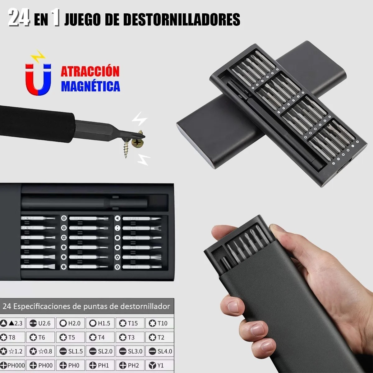 Kit De Soldador Eléctrico De Temperatura Regulable 375 Pzas