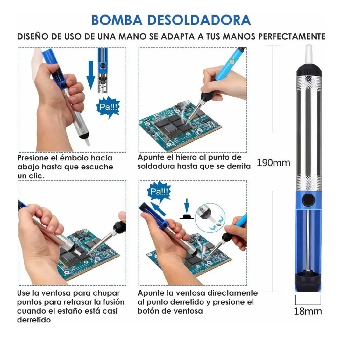 Kit De Soldador Eléctrico De Temperatura Regulable 375 Pzas
