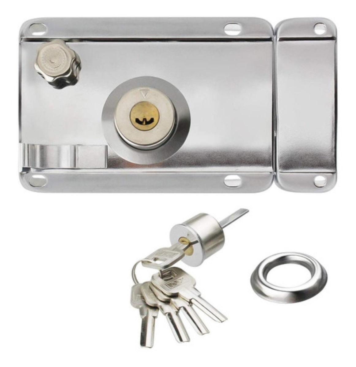 Cerradura Chapa De Sobreponer Cierre Automático De Barras