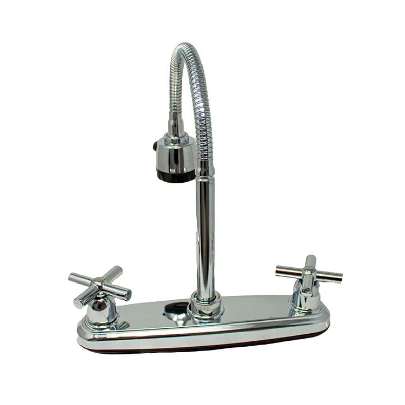 Mezcladora Para Fregadero Cromo ROALFLUX