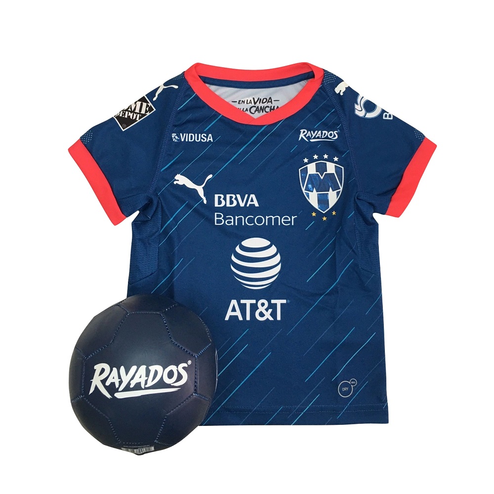 Kit Rayados Monterrey Kids Balón No.2  y Playera  