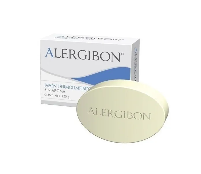 Jabón Alergibon Para Irritacion Sin Aroma 120 Gr