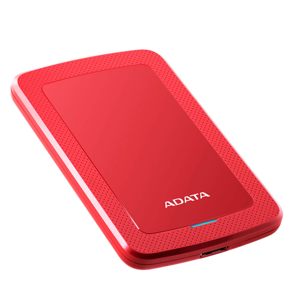 Disco Duro Externo Adata Hv300 1tb 3.1 Rojo (ahv300-1tu31-crd)