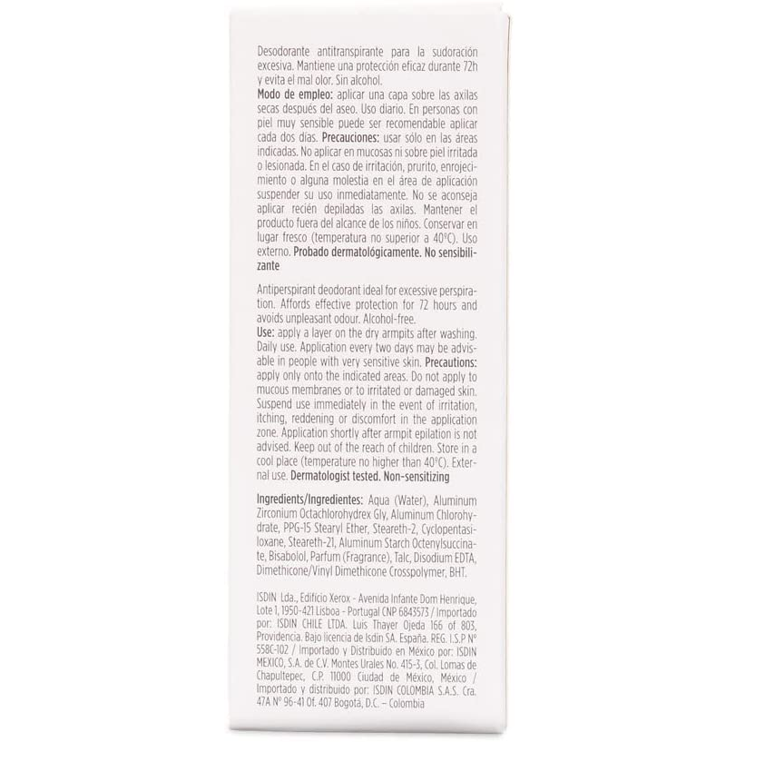 Isdin Germisdin Rx Roll On Antitranspirante 40 Ml