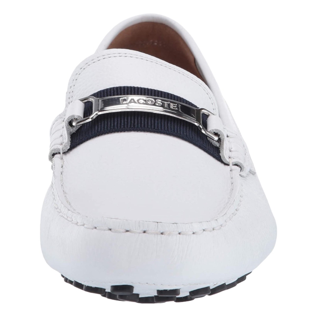 Mocasines Lacoste Blancos Para Caballero 