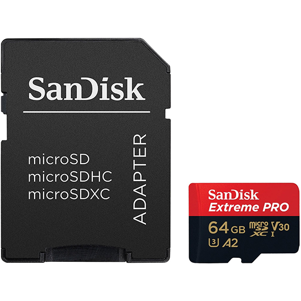 Memoria Micro SD 64GB SANDISK 4K 200MB/s SDSQXCU-064G-GN6MA