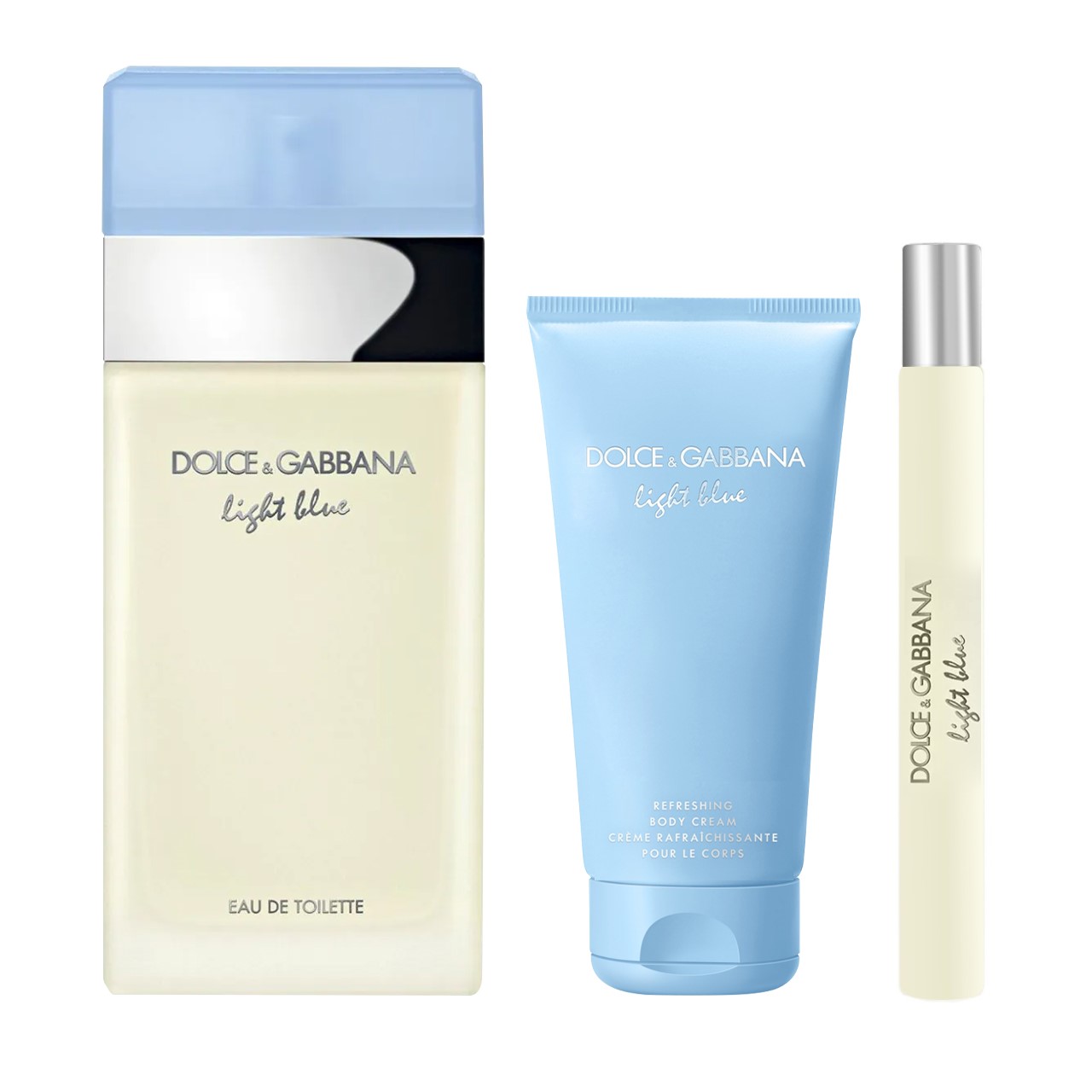 Estuche D&G Light Blue 3 pzs  Dama