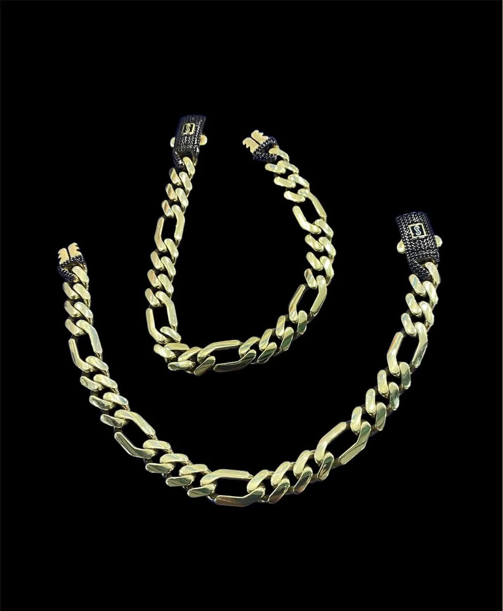 Elegante Pulsera Estilo Mónaco En Oro De 10 Kilates + Regalo