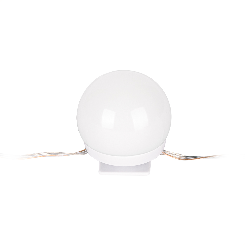 Focos para Espejo, 3 Tipos de Luz, 10 bombillas, Ideal para Maquillaje, Vestidor