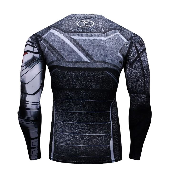 Playera Camisa Winter Soldier Soldado Del Invierno Capitan america Marvel Avengers Licra