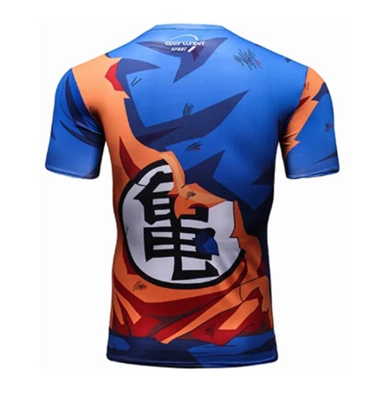 Playera Camisa Goku Vegeta de Compresion Dragon Ball Licra Anime