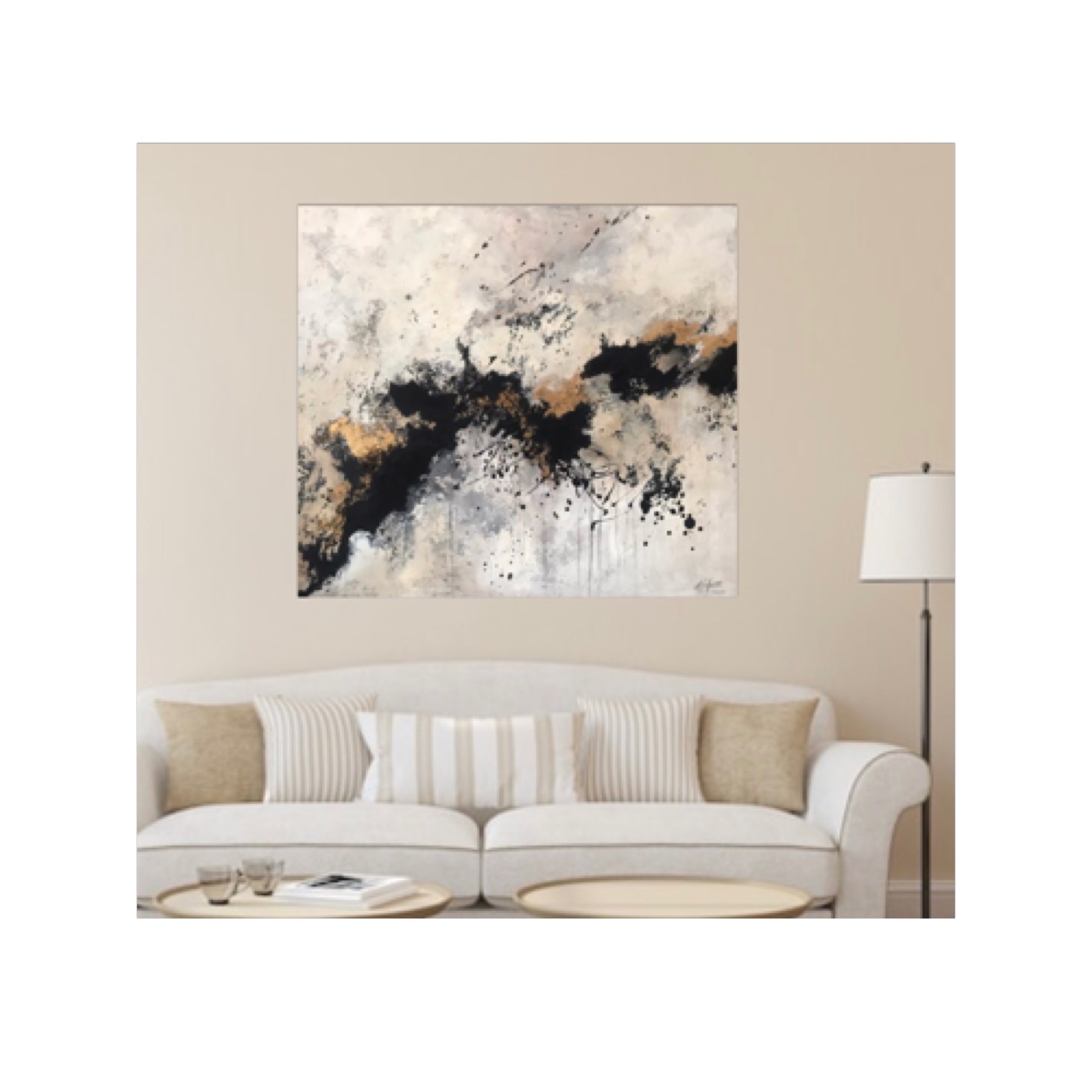 Cuadro decorativo original  pintado a mano