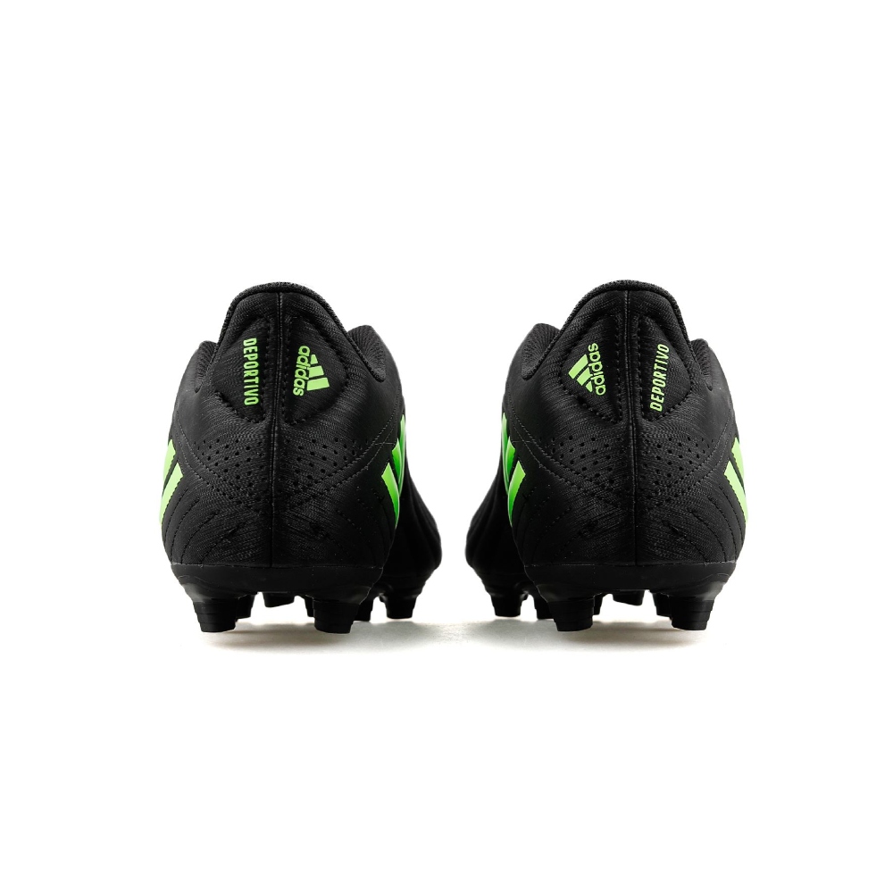 TENIS ADIDAS DE FUTBOL DEPORTIVO FXG NEGRO-VERDE/HOMBRE Q46491