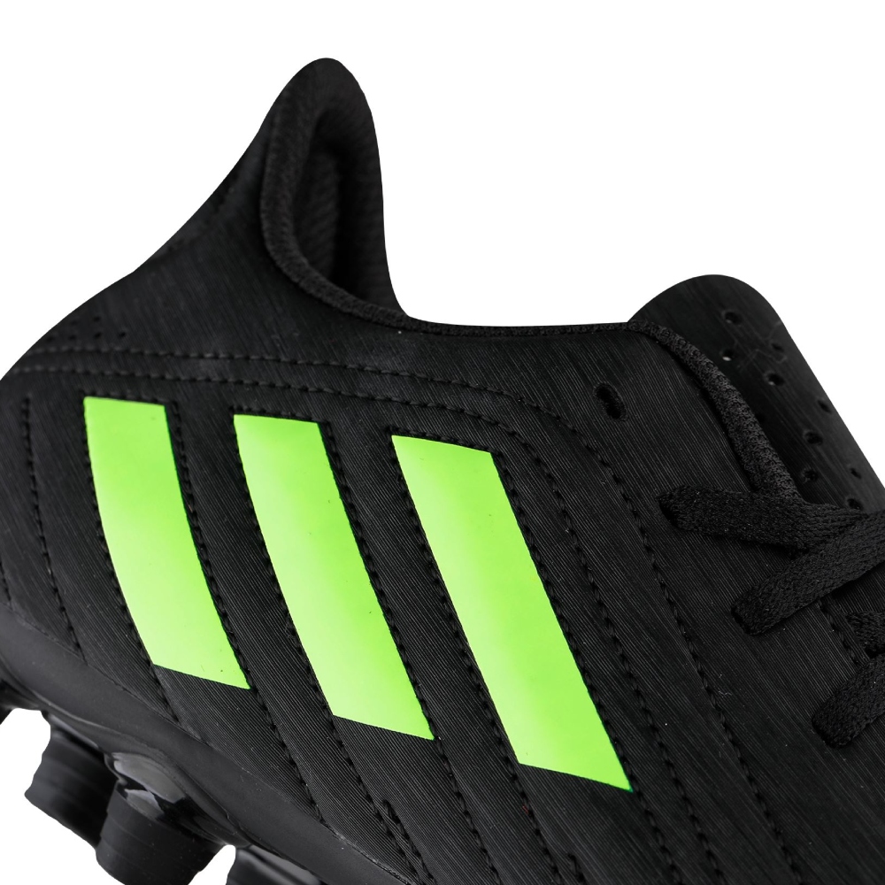 TENIS ADIDAS DE FUTBOL DEPORTIVO FXG NEGRO-VERDE/HOMBRE Q46491