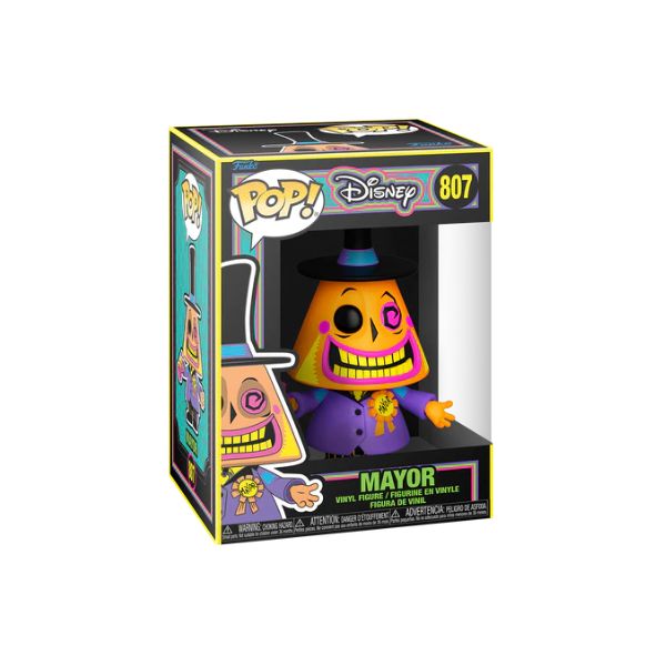 Mayor Blacklight Funko Pop Disney: El Extraño Mundo De Jack 