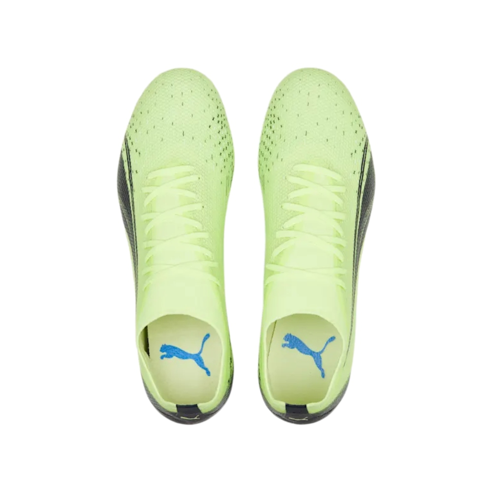 Tenis Puma de Futbol Ultra Match FG/AG Verde-Hombre 106900 01