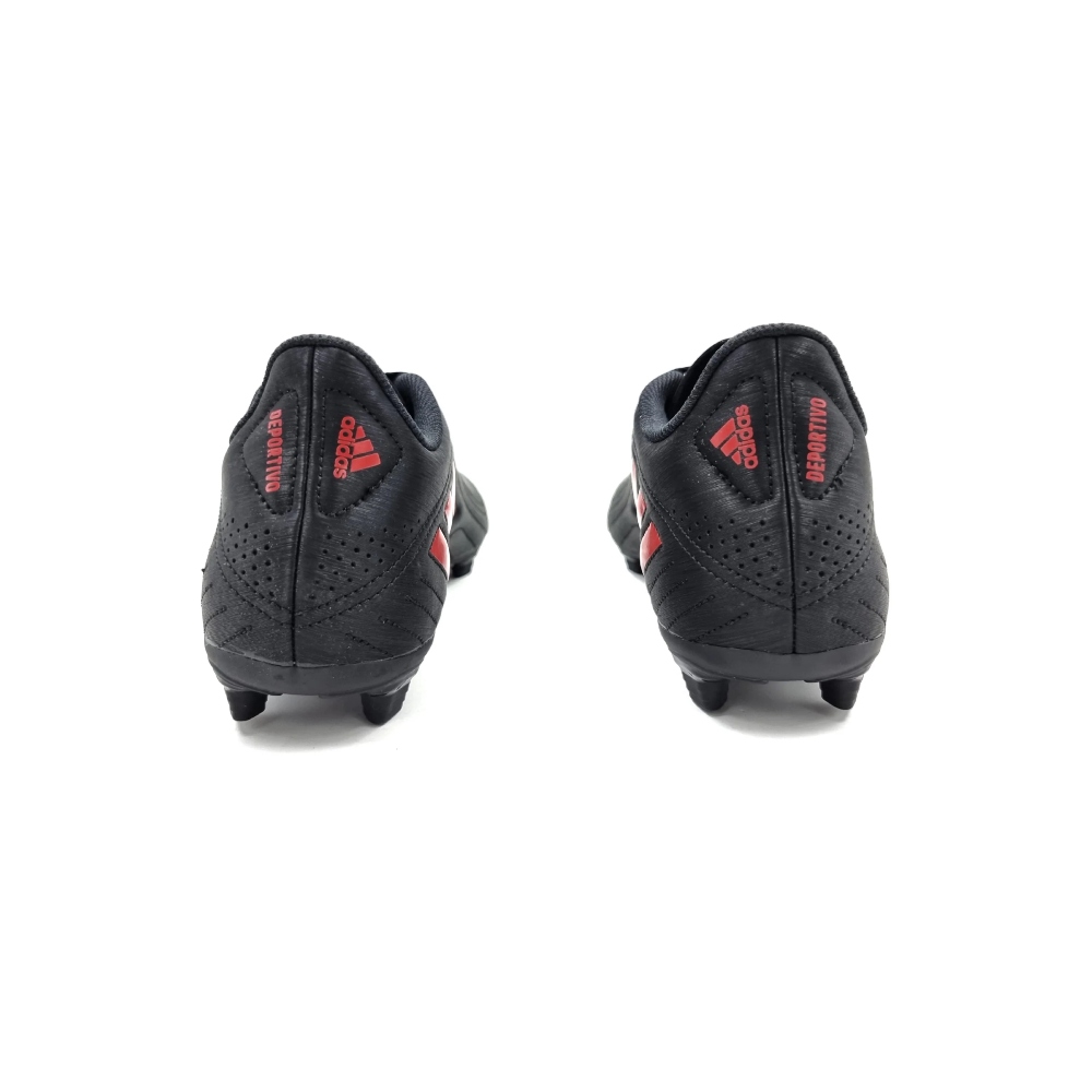 Tenis Adidas de Futbol Deportivo FXG Negro-Rojo/Hombre FV7911