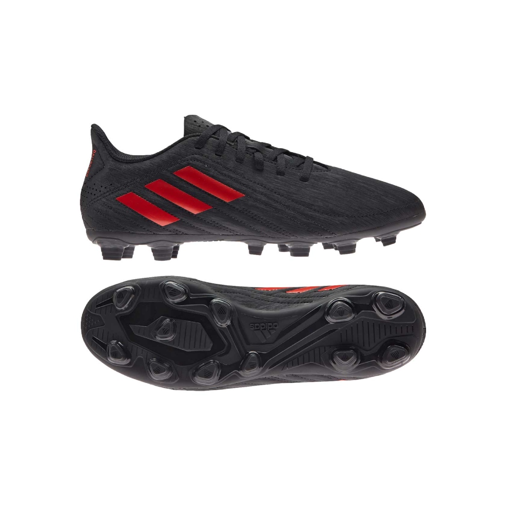 Tenis Adidas de Futbol Deportivo FXG Negro-Rojo/Hombre FV7911