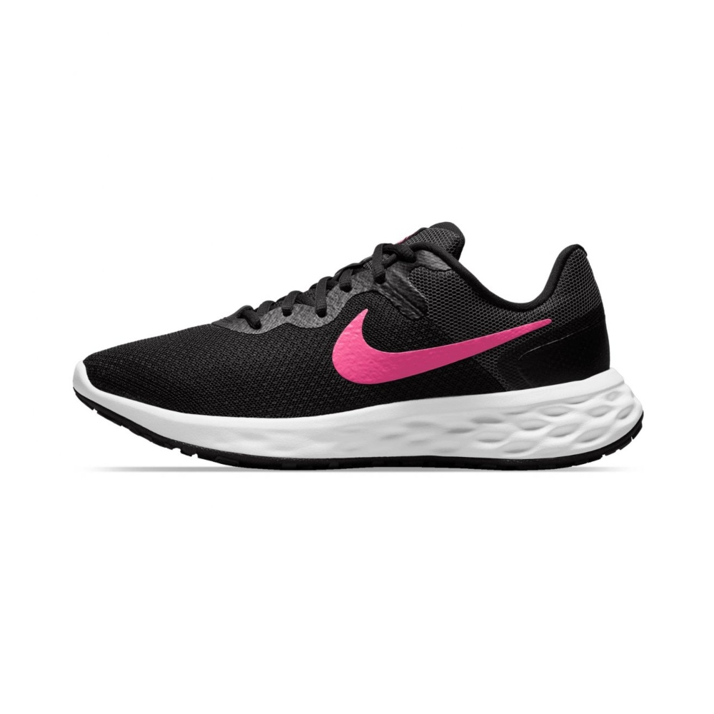 Tenis Nike Revolution 6 NN Negro-Rosa/Mujer DC3729-002
