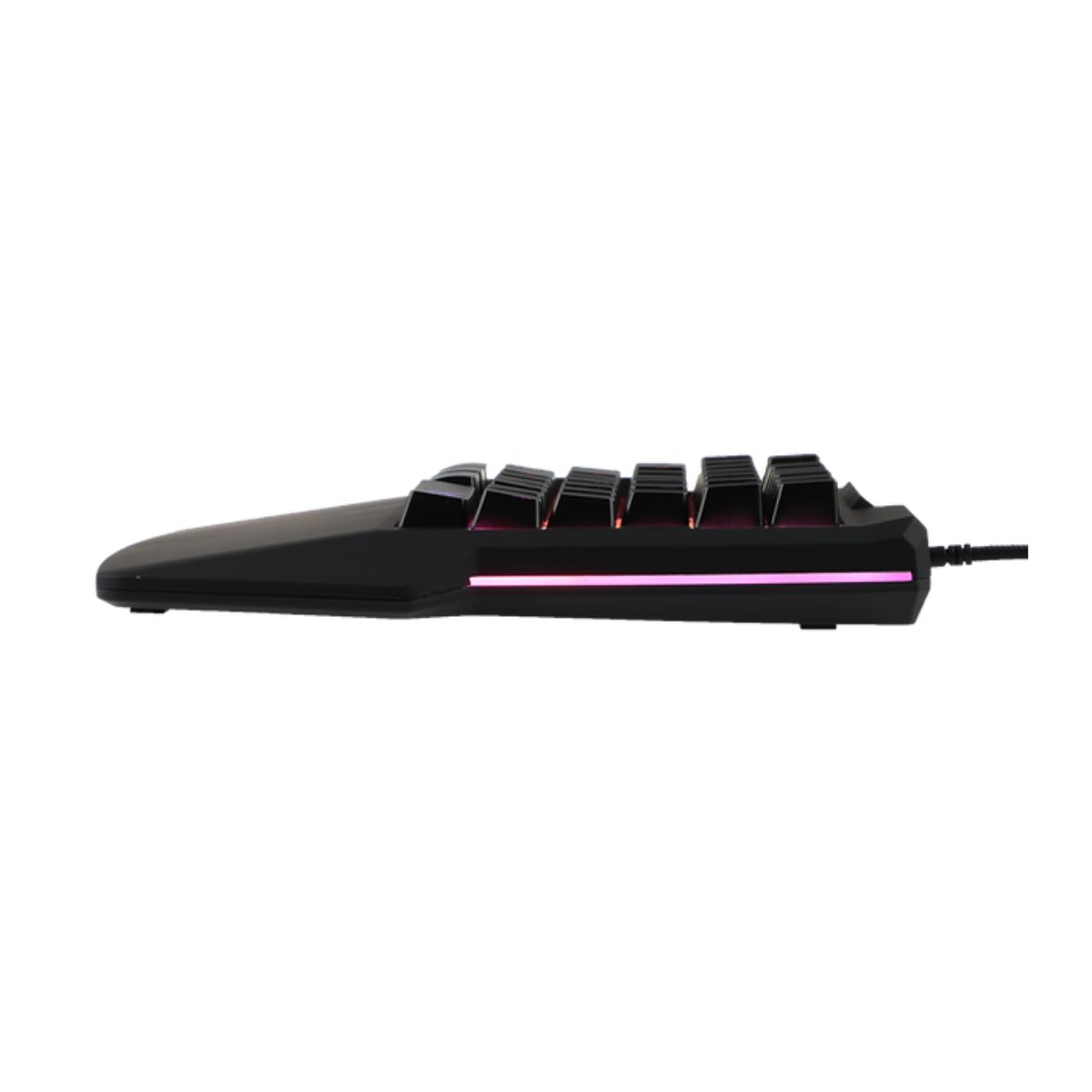 Teclado Naceb One Hand Rgb Atheris Technology Con Software Programable 