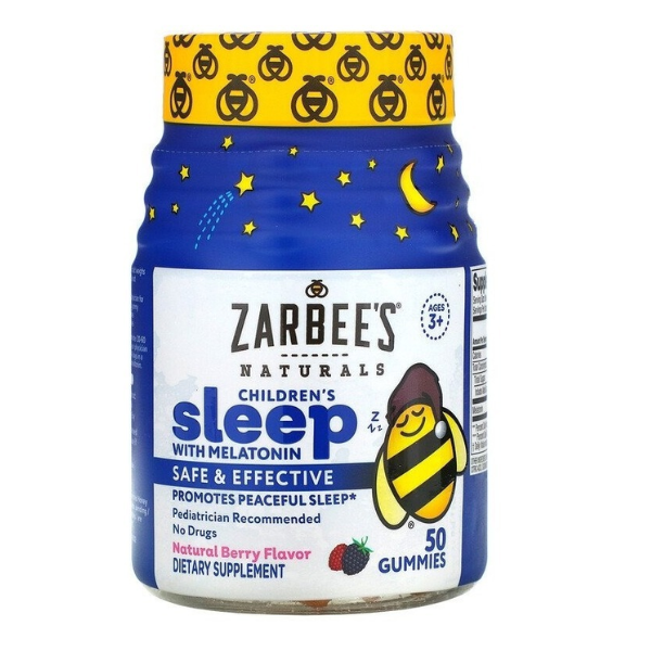00543 Zarbee's naturals childrens sleep 50 gummies  ,suplementos 