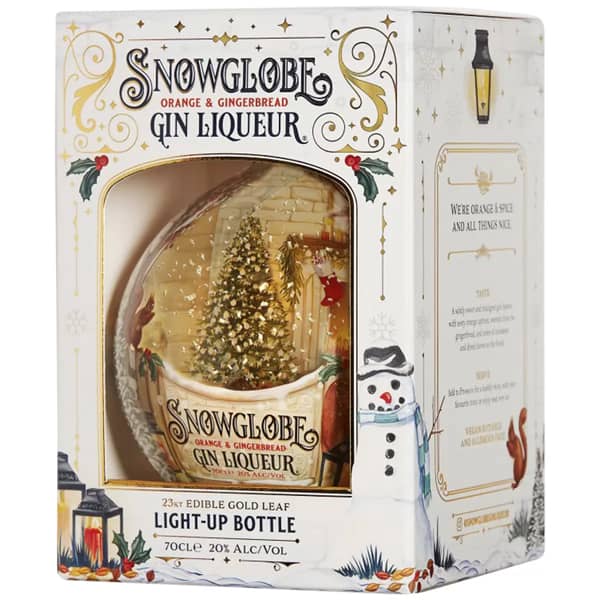 Licor De Ginebra Snowglobe Orange & Gingerbread Gin Liqueur