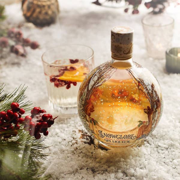 Licor De Ginebra Snowglobe Orange & Gingerbread Gin Liqueur