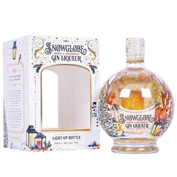 Licor De Ginebra Snowglobe Orange & Gingerbread Gin Liqueur