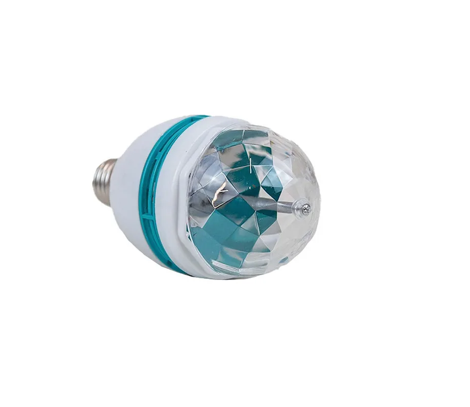 Foco Giratorio Led, esfera de colores tipo disco