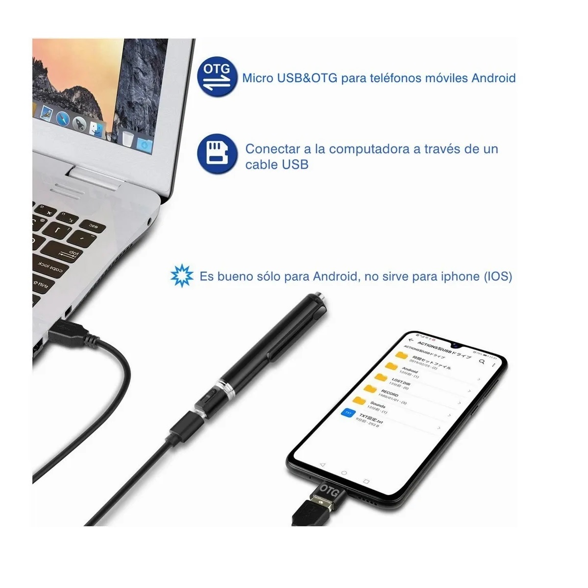 Grabadora De Voz, 64gb Telele Grabadora Pluma De Audio