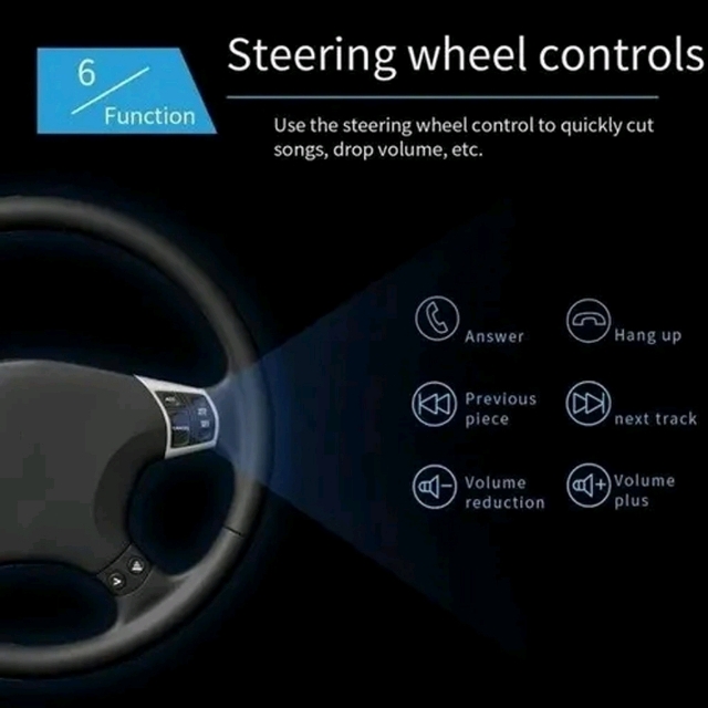 Auto Estereo Mirror Link De 7in, 7018b Con Bluetooth Para Auto, Cámara de reversa gratis.