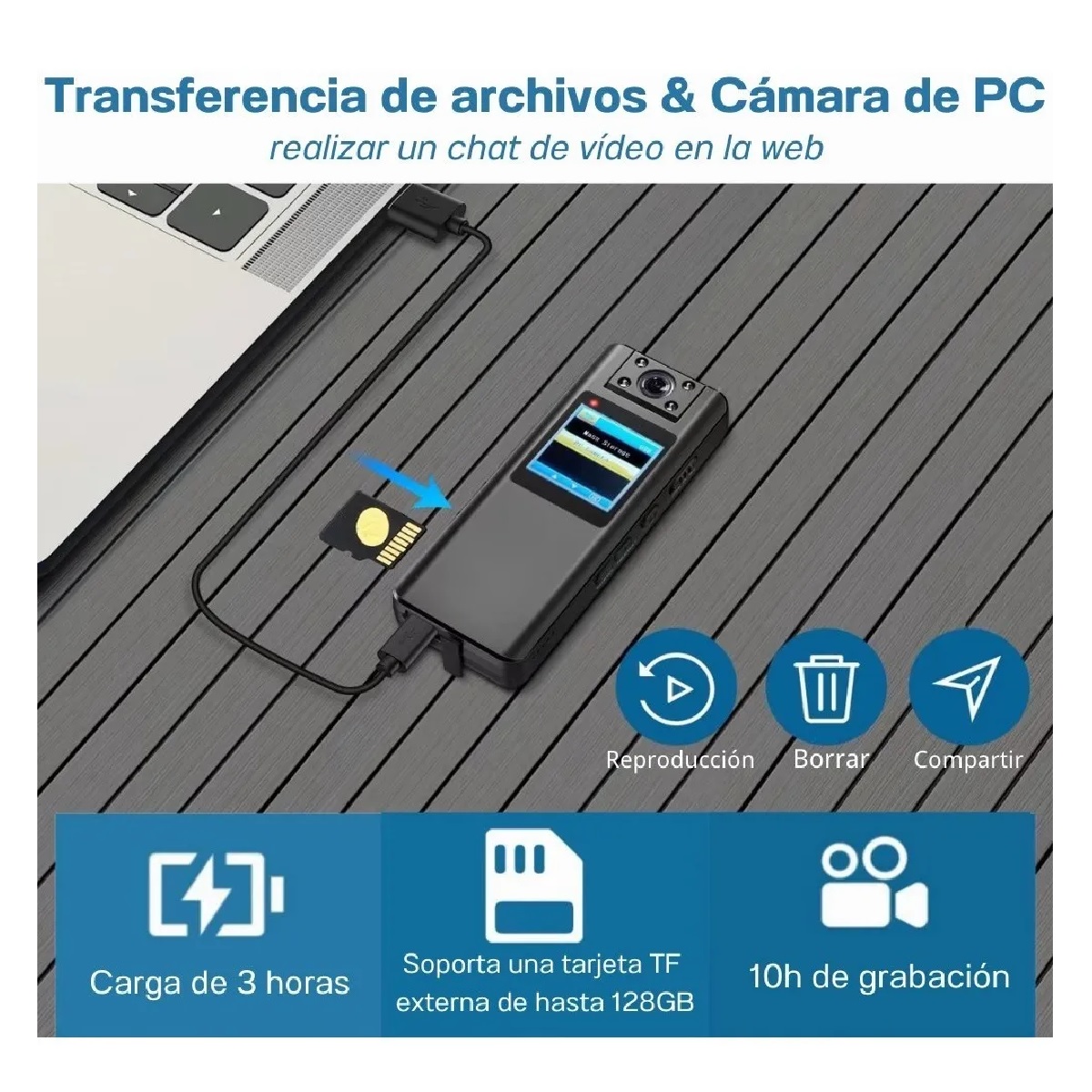 Cámara Inalámbrica,64gb Telele Webcam,cámara De Seguridad