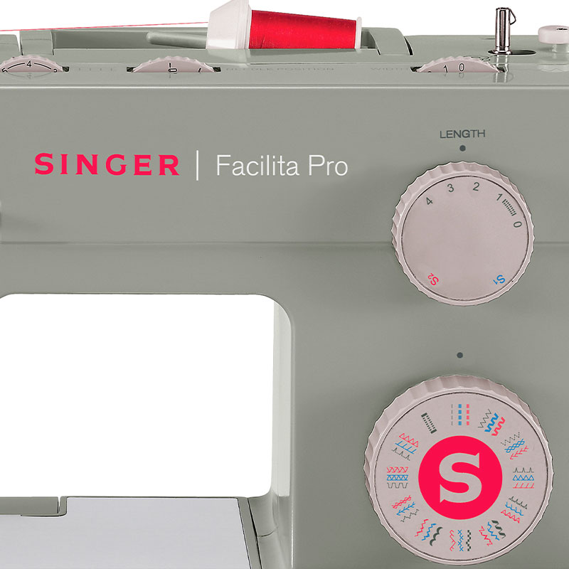 Maquina de coser SINGER Facilita Pro 4452 32 puntadas 4 prensatelas
